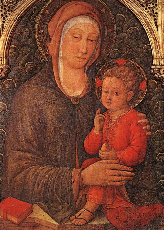 BELLINI, Jacopo Madonna and Child Blessing Sweden oil painting art